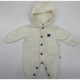 Strickoverall Creme